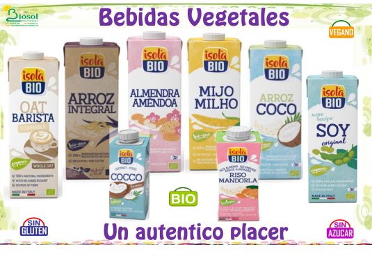 Bebidas y Leches vegetales